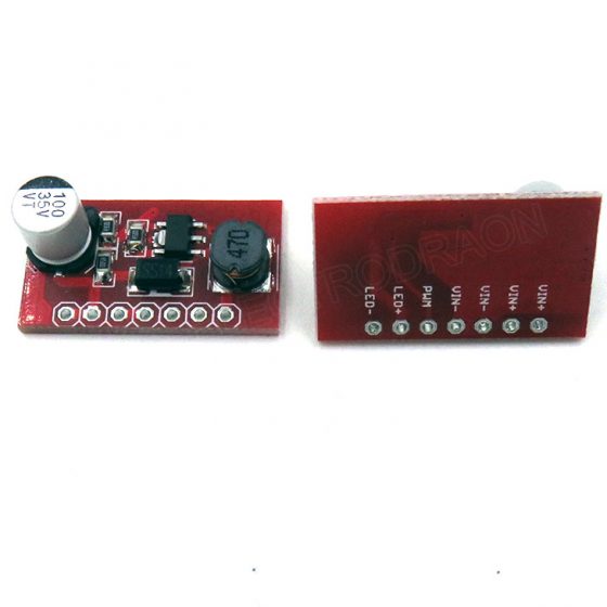 2PCs 6-30V LED Driver, PT4115, PWM Tuning