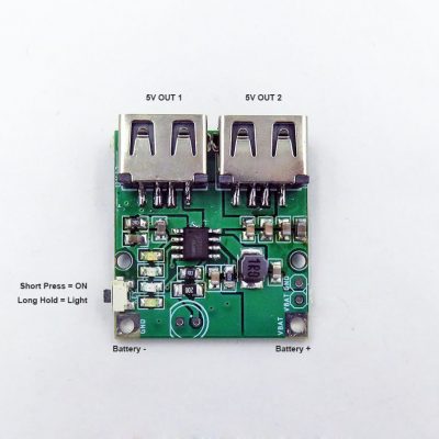Battery Power Management (Charge + 5V OUT) PowerBank Module R2