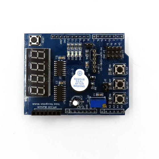 Arduino Sensor Interactive Wireless MISC Utility Shield