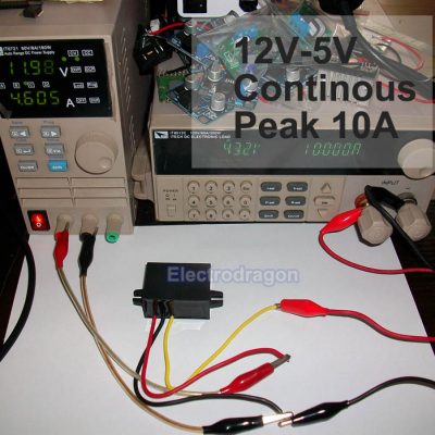 8-55V DC IN Step-down Buck 5V 2A Power Module, Sealed - Image 3