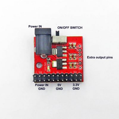DC Power Supply Buck Module, VIN, 5V, 3.3V R3 - Image 4