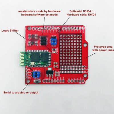 EDBT Bluetooth BT Arduino Shield R2 - Image 4