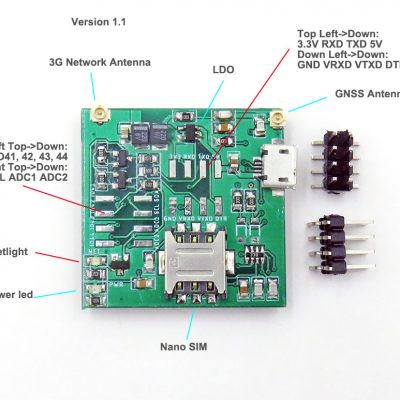 SIM5360E Mini. DEV Module, Modem, 3G R1.1 - Image 6