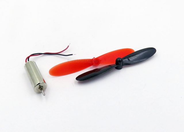 720 Coreless Micro Motor High Speed + Propeller Kit 02