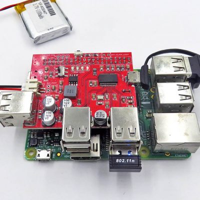USB Battery Power Bank, USB Hub Shield for Raspberry Pi - Image 7
