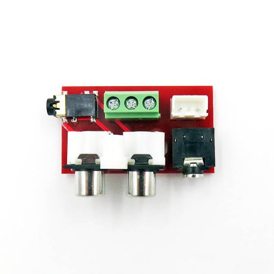 Audio Single-End In Out Covert Board RCA