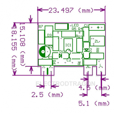 Mini AC-DC Isolated Power Module, 5Vout 700mA 3.5W - Image 5
