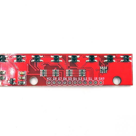 8x Reflective Proximity Sensor Board, Line Obstacle Finder