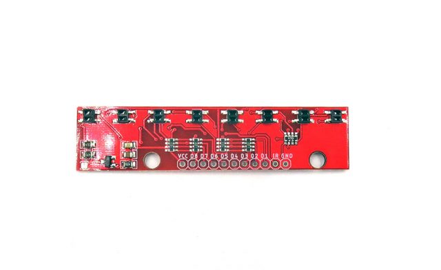 8x Reflective Proximity Sensor Board, Line Obstacle Finder