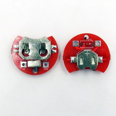 Button Coin Cell Battery Holder Board, CR2032 CR1220 R1