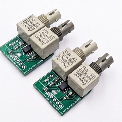 POF Plastic Fiber Cable TTL Serial Transceiver Board